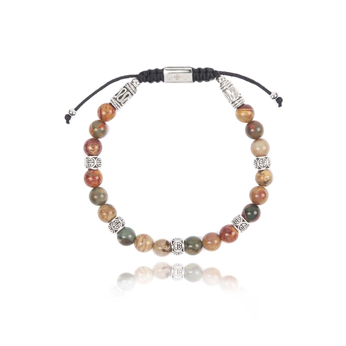 Bracelet homme pierres naturelles - Lauren Steven