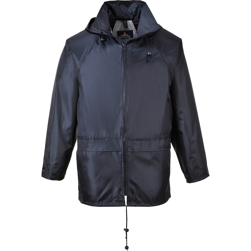 Portwest nylon regenjack XL marineblauw