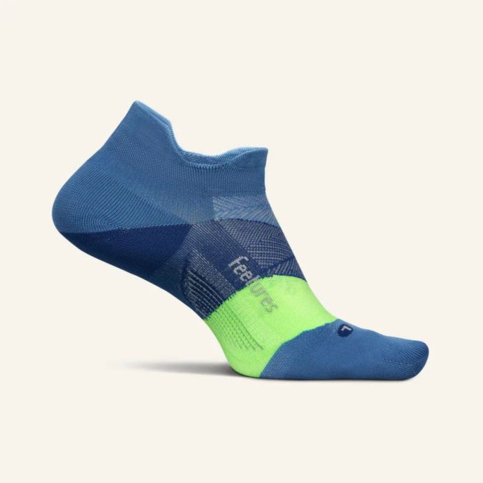 Feetures Herre Strømper Elite Ultra Light No Show Blå