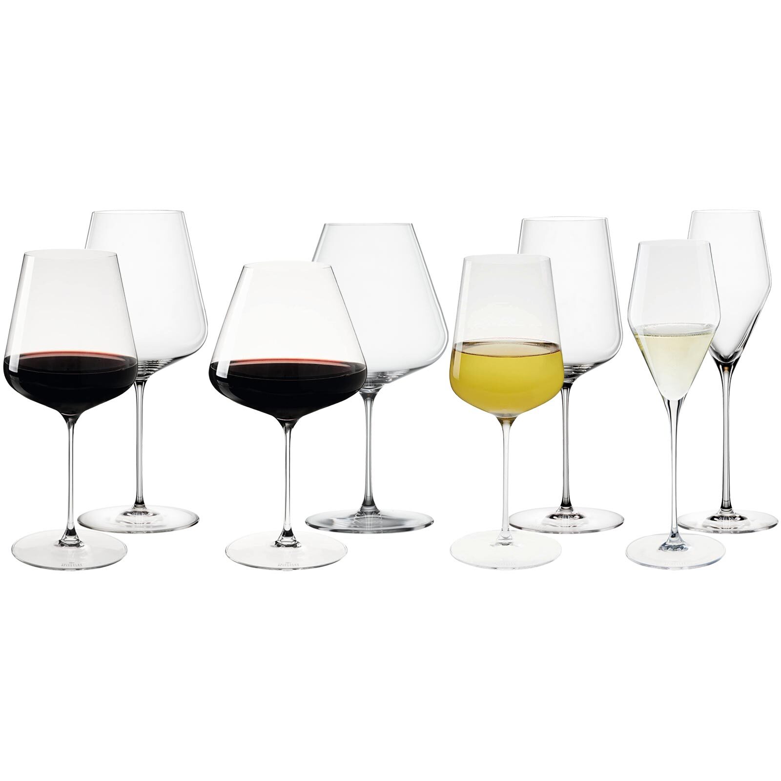 Spiegelau Wein- und Champagnergläser Definition 8er Set