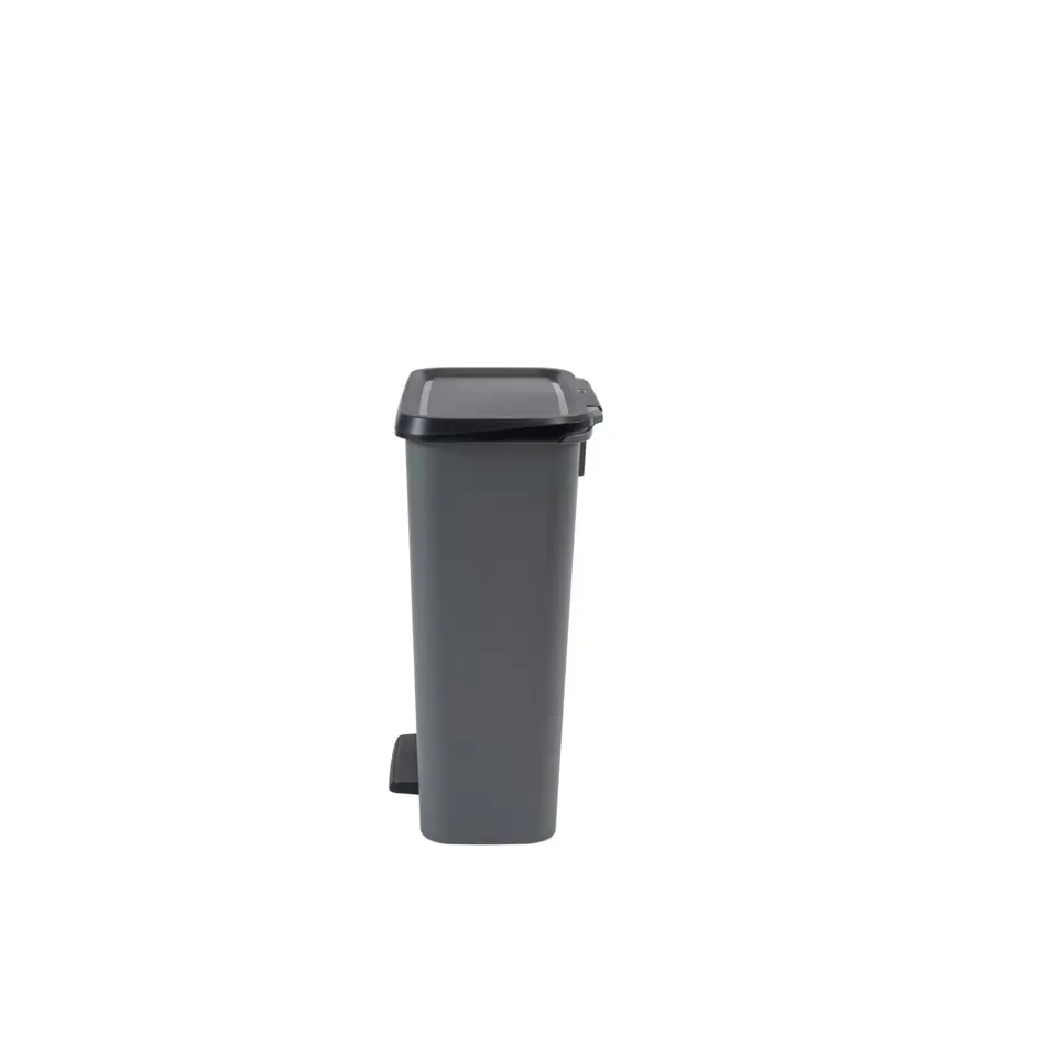 Curver Compatta Prullenbak 50L - Grijs/Zwart