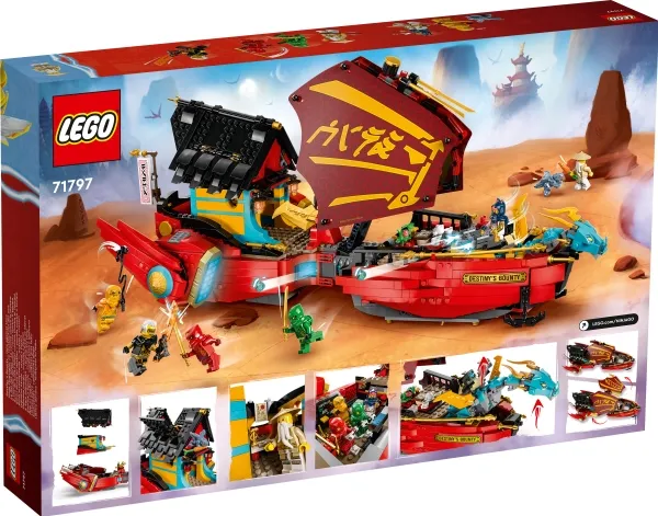 LEGO Ninjago 71797 Skæbnebåden – kapløb med tiden