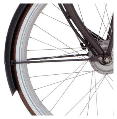 Cortina Fender tige pour 28 E-U4 gris souris mat