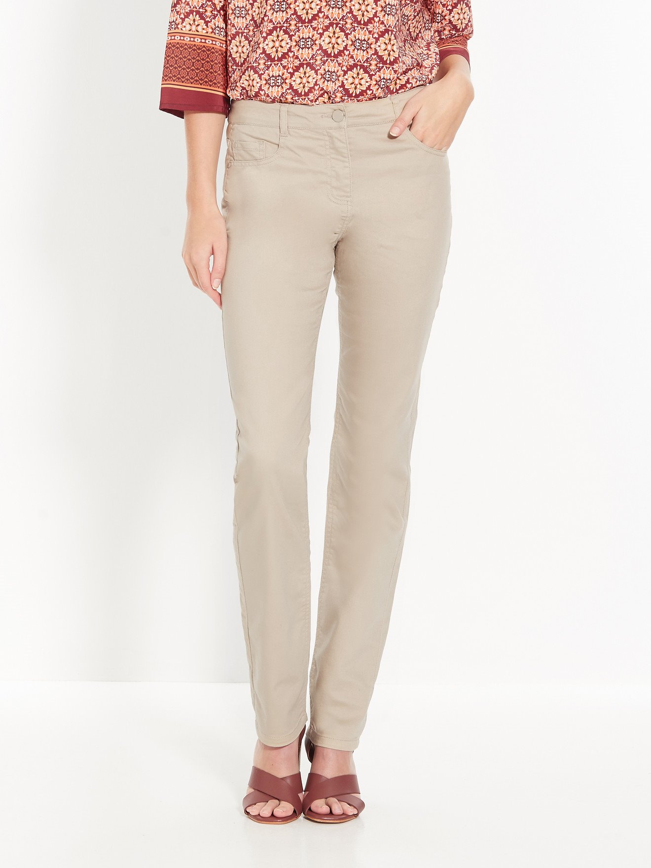 Pantalon droit vous mesurez + d'1,60m