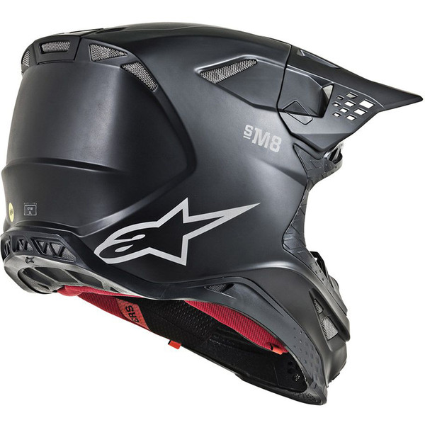 Alpinestars - Casque Supertech S-M8 Solid Noir Mat