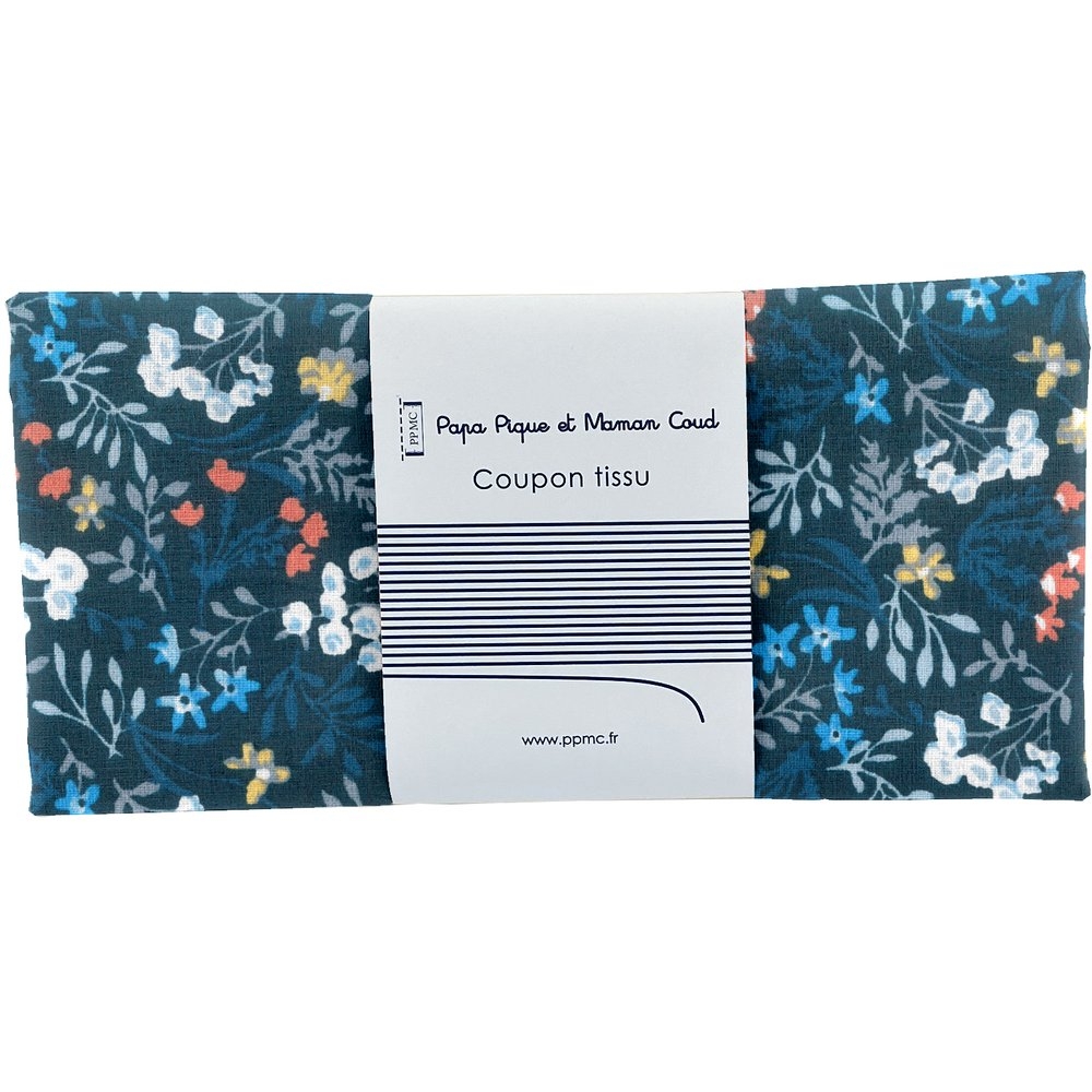 Coupon Tissu 50 Cm Herbier Marine Ex1085