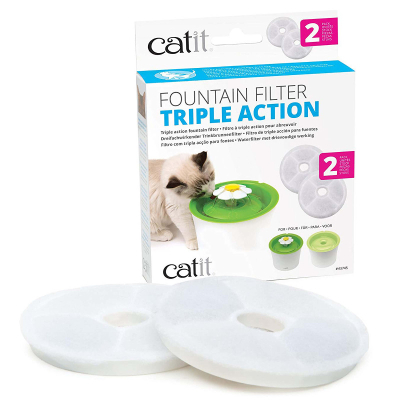 Catit Fountain TripleAction Ersatzfilter 2Stk