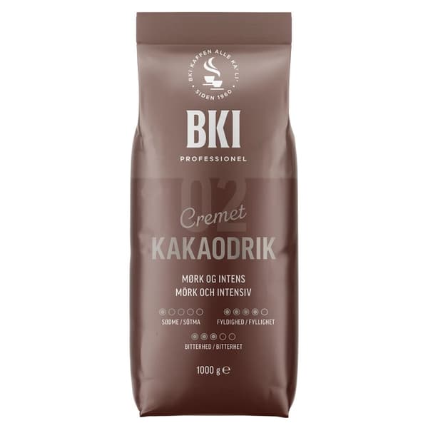 Kakaodrik varm 14% 1000g/stk