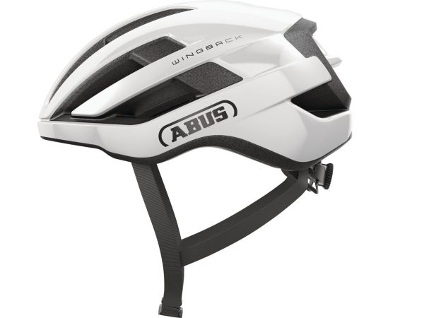 Abus WingBack Cykelhjelm, Shiny White