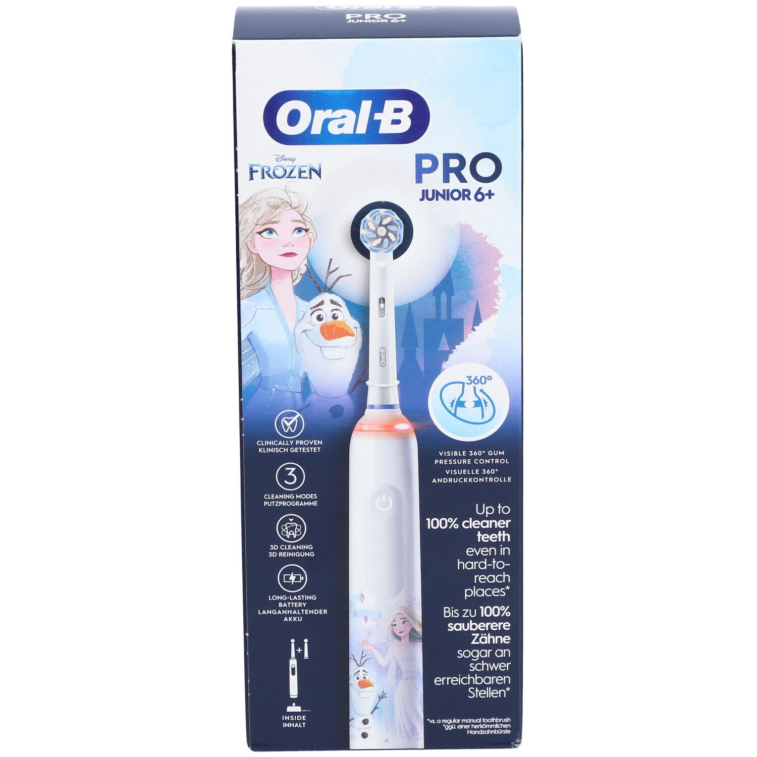 Oral-B JUNIOR PRO FROZEN Kinderzahnbürste