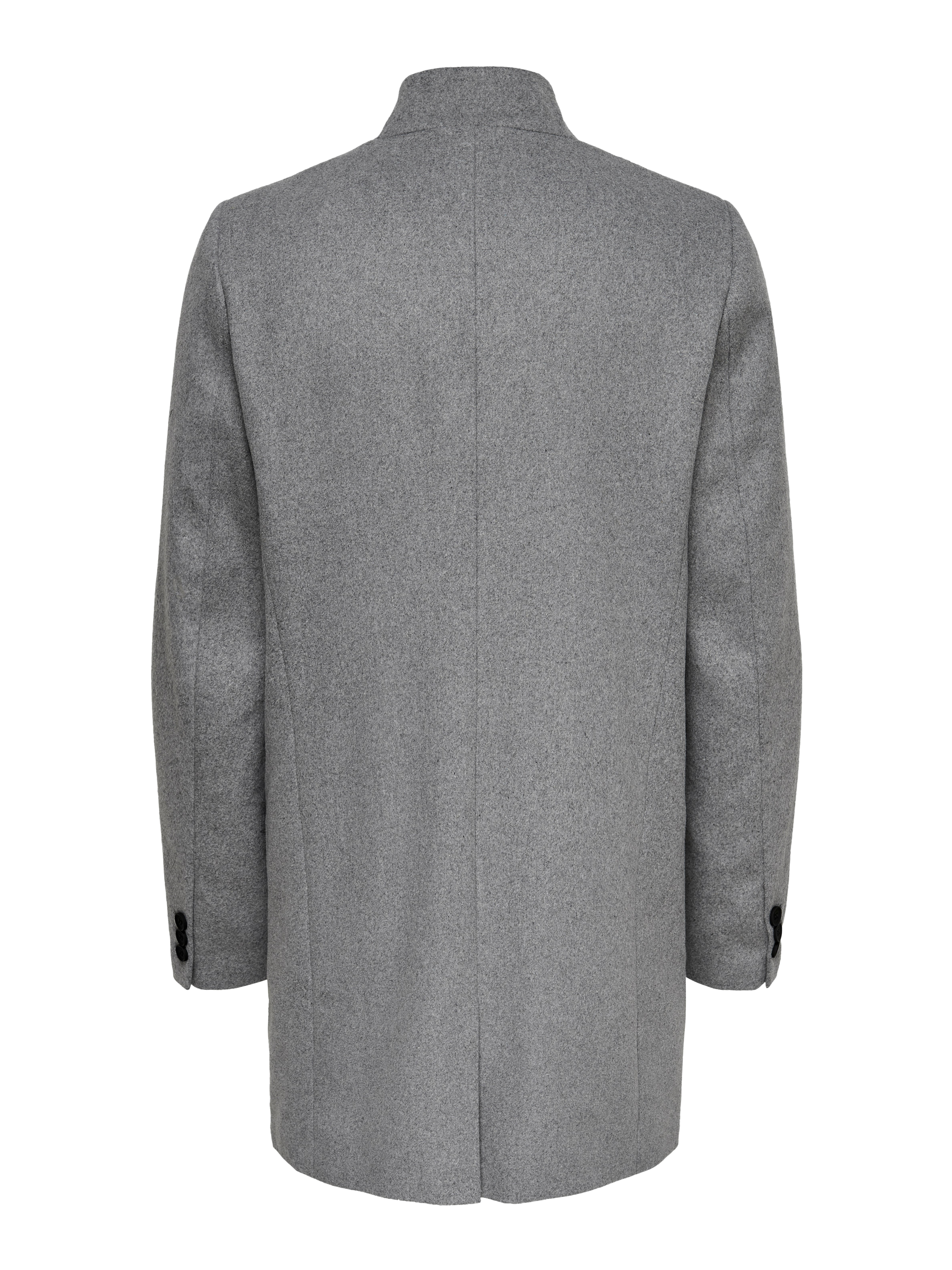 ONSMALIK Trenchcoat Light Grey Melange