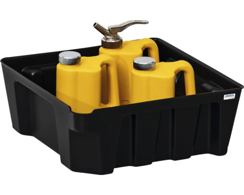 Kleine containerbak met uitloopbasis 14 L