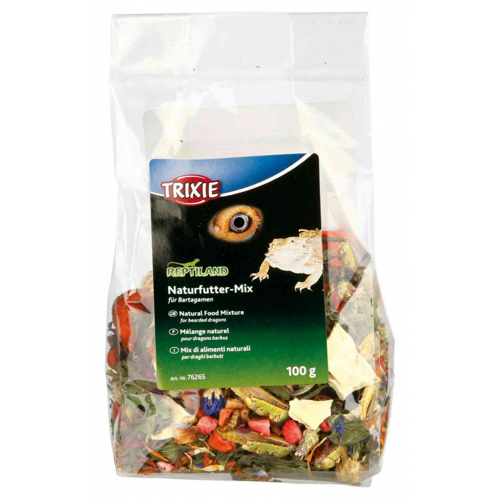 Mélange d'aliments naturels pour dragons barbus 100g