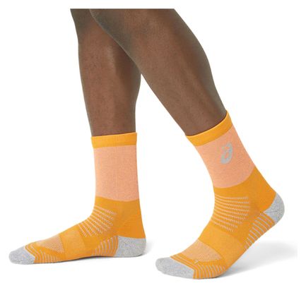 Chaussettes Asics Run Lite-Show Crew Orange Unisex