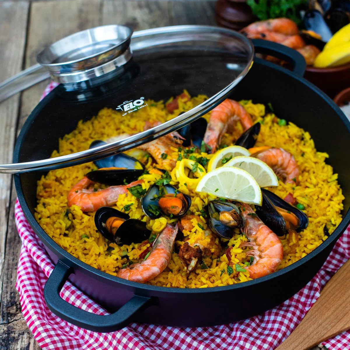 Sauteuse de cuisine 28 cm de 3,5 litres Alucast Elo