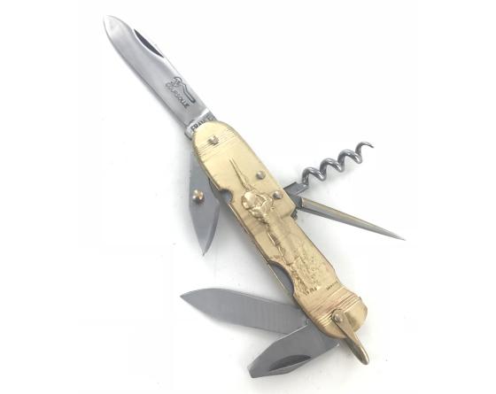 Chasseur - Chien - 6 Pièces Couteau de poche par Coursolle