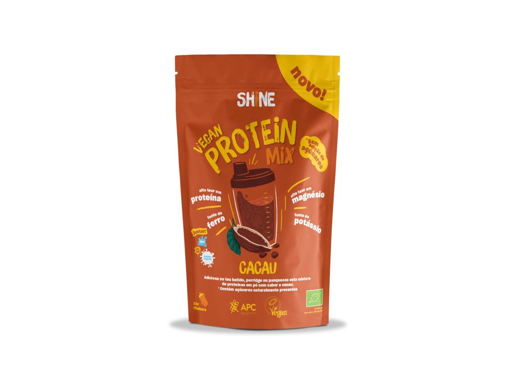 MIX PROTEÍNAS VEGETAIS SHINE CACAU BIO 250G
