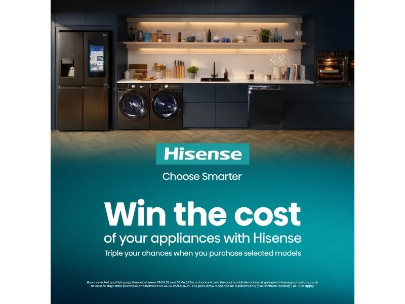 Hisense Tørretumbler - DH3S902BW3 BK070, Fritstående, Front-læsning, Hvid, Dreje, Berøring, Venstre/højre, Sort