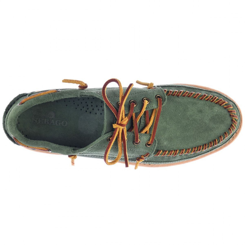 KEUKA Green Agave-Mocassin en daim pour homme