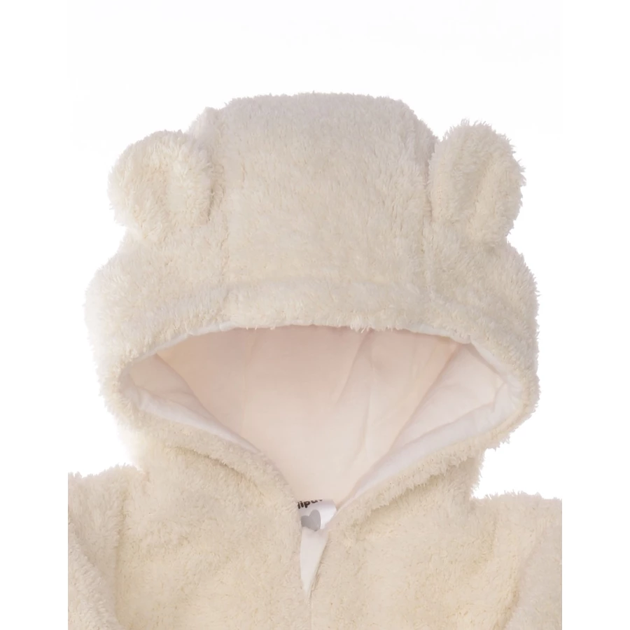 Liliput Plüschoverall weiss