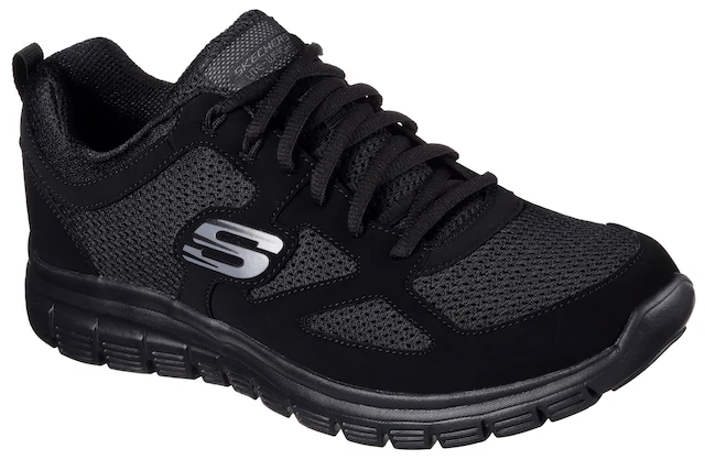 Skechers Sneaker »BURNS-AGOURA«  Freizeitschuh, Halbschuh, Schnürschuh im monochromen Look