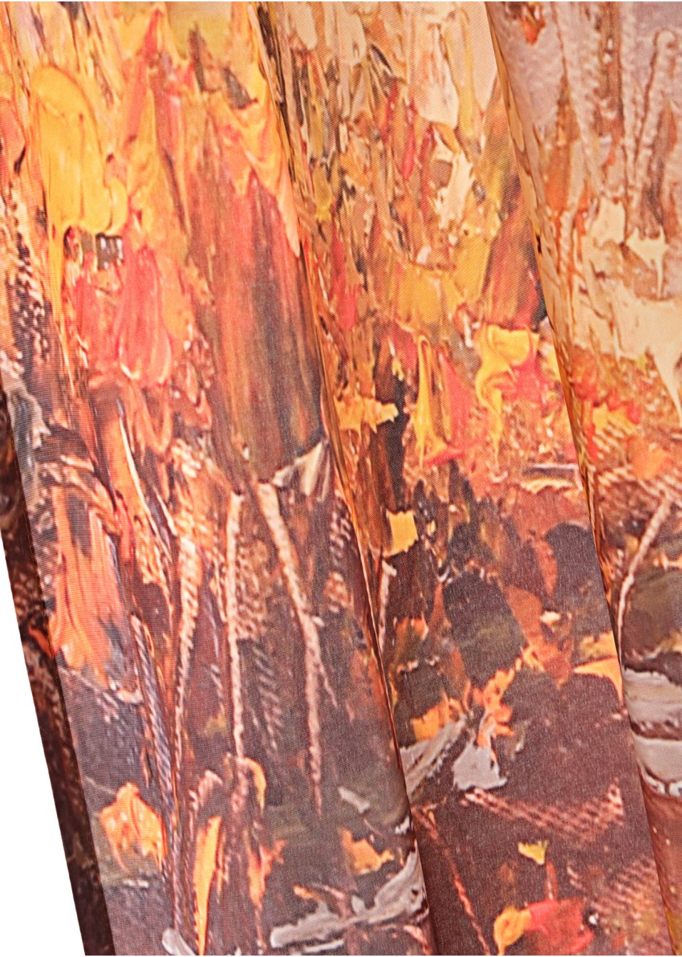 Panneau en microfibre avec motif forêt (1 pce.)