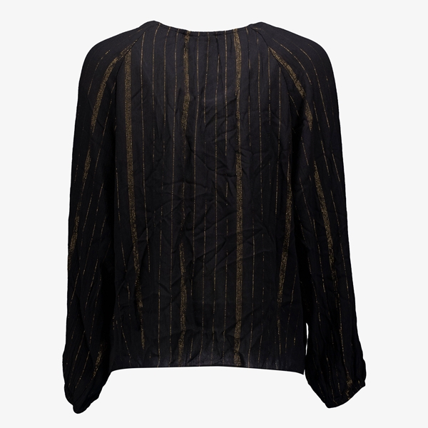 TwoDay dames blouse met goudkleurig details