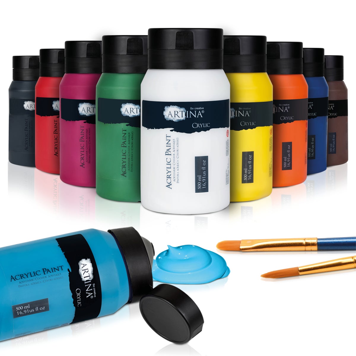 Artina Crylic Acrylverf 500ml (24 stuks)