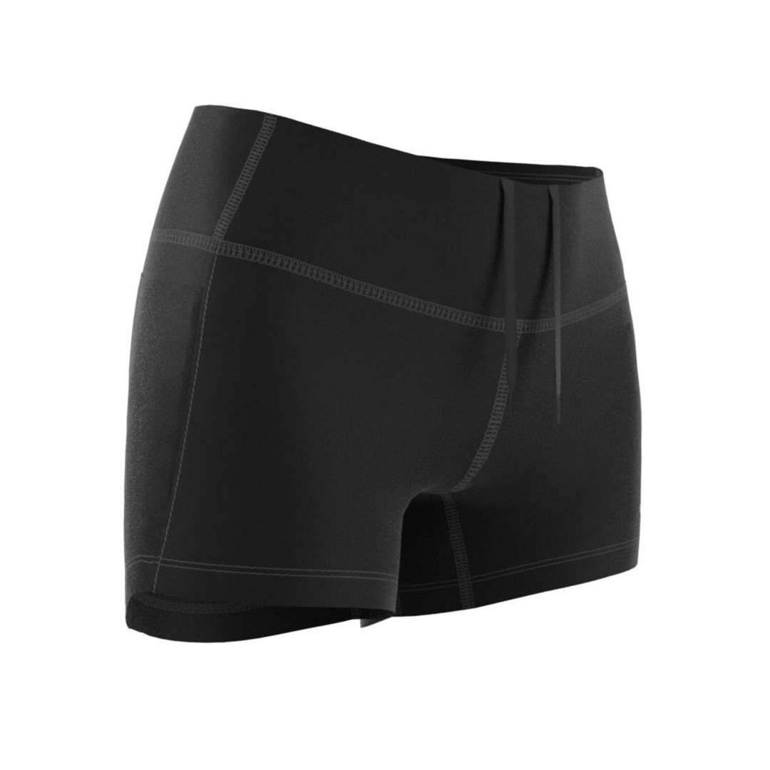adidas OTR Hardloopbroek Kort Zwart/Zilver Dames