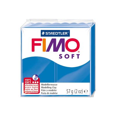Pâte Fimo Soft - Bleu Pacifique - 57G