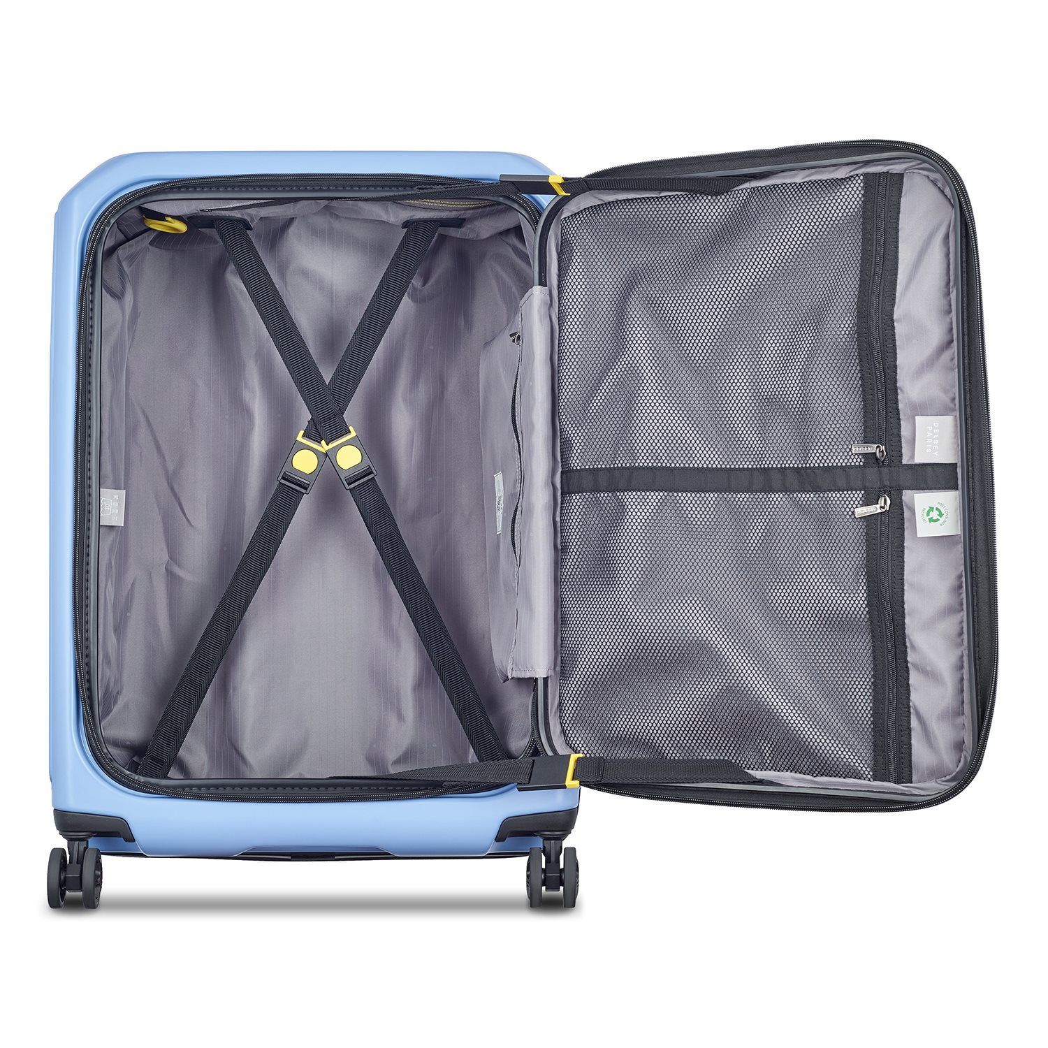 Delsey Securitime Zip Trolley M Expandable lavendel blue