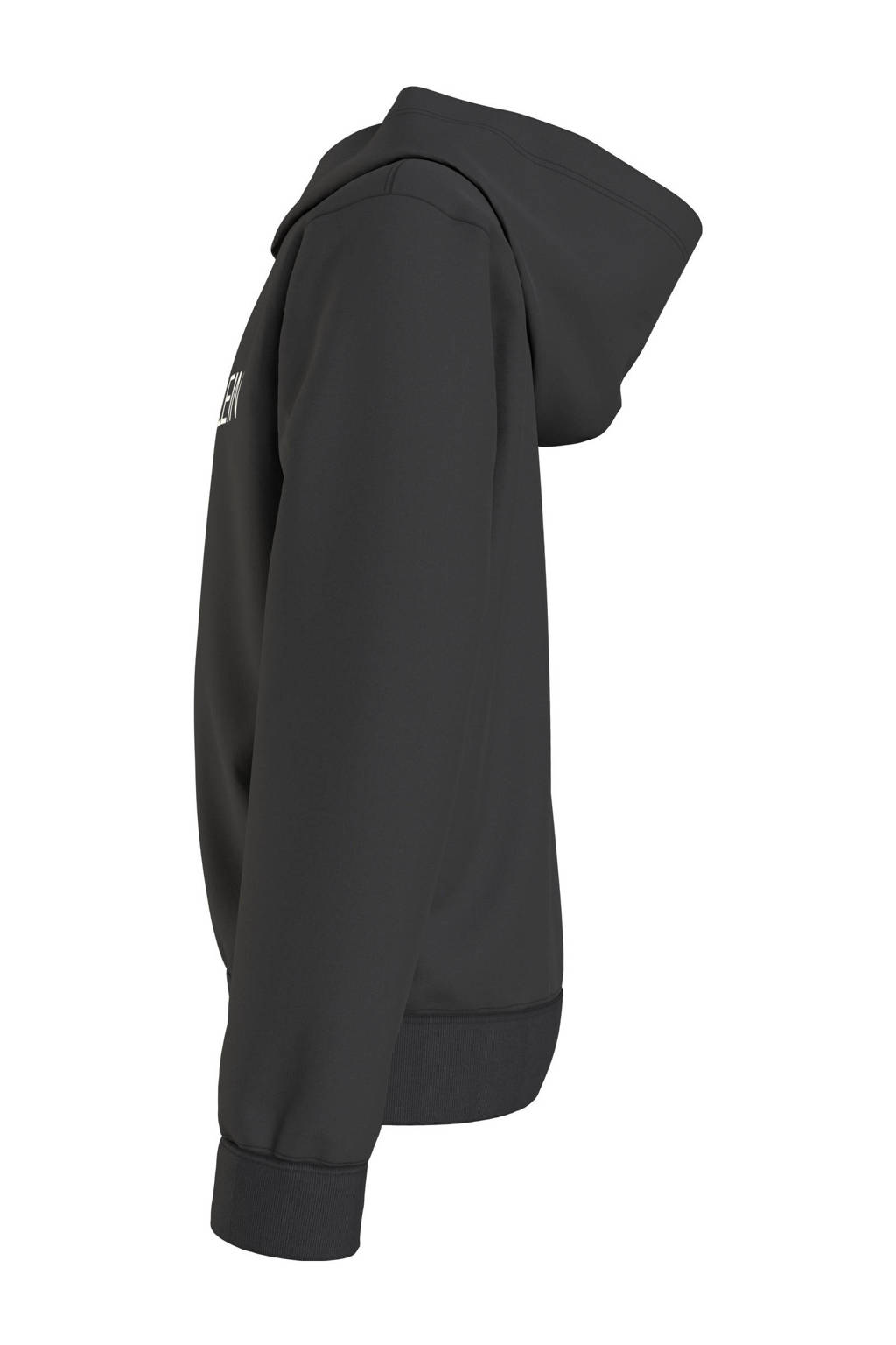 Calvin Klein hoodie met logo zwart/wit