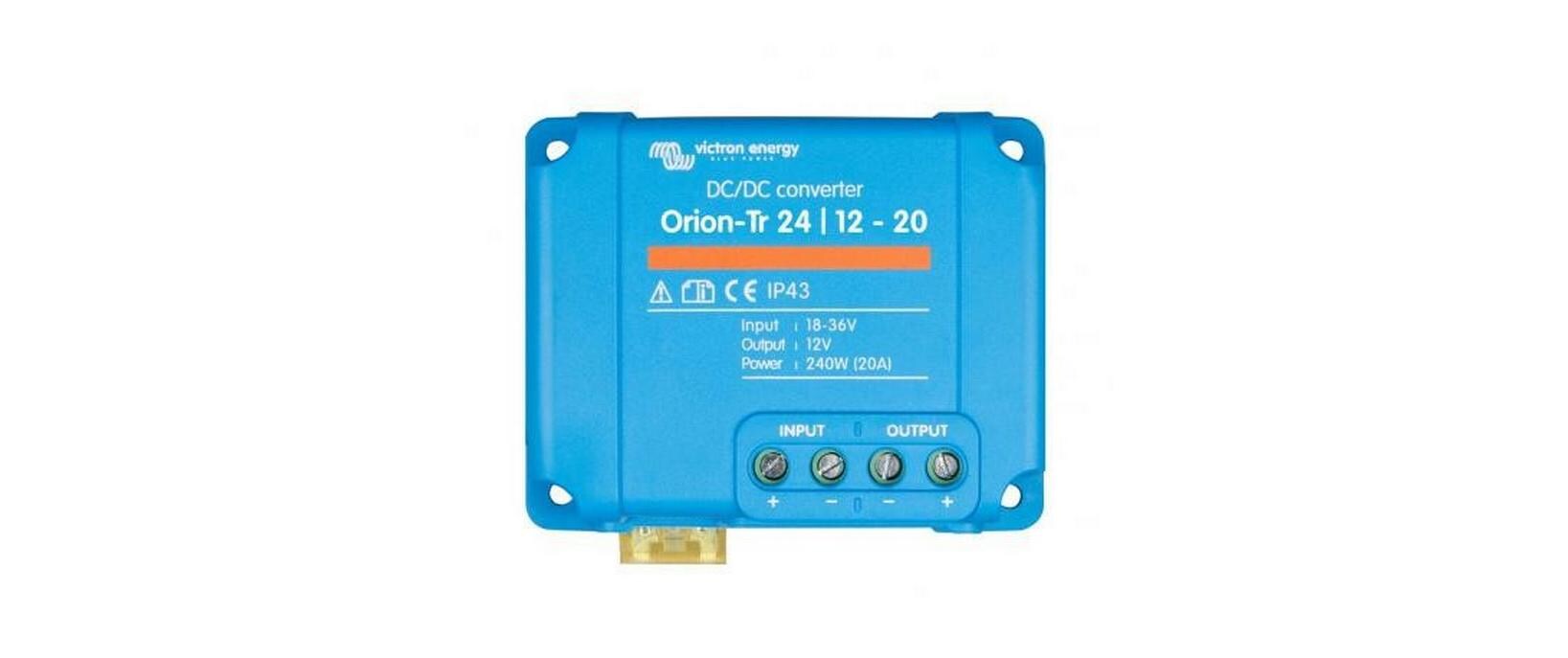 DC/DC Spannungs-Wandler Orion-Tr 24-12 V, 20A 240 W<br>IP43 DC-DC Konverter, isoliert