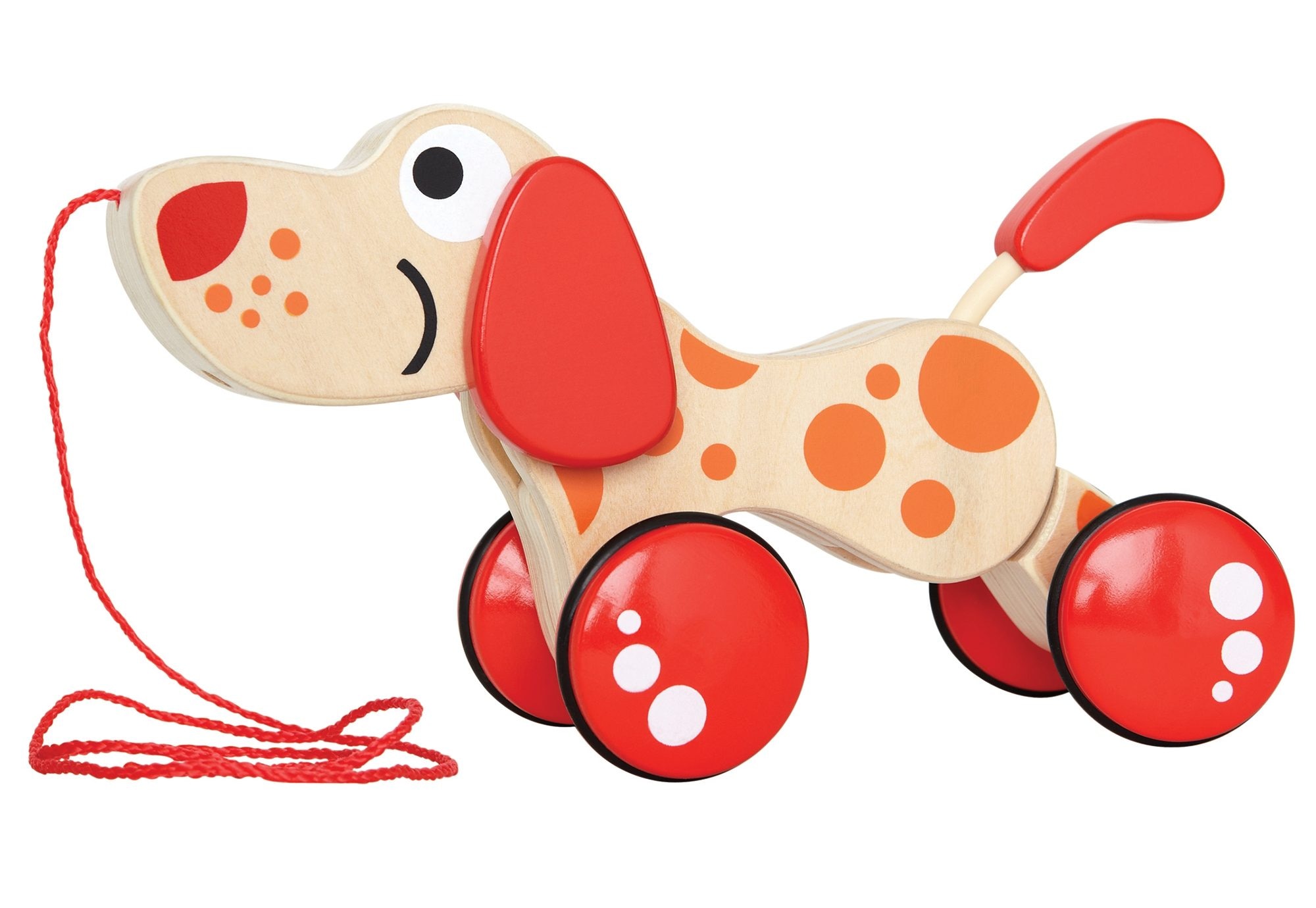 Hape Nachziehtier »Hündchen Puppy« Fördert Feinmotorik, Koordination und Vorstellungskraft