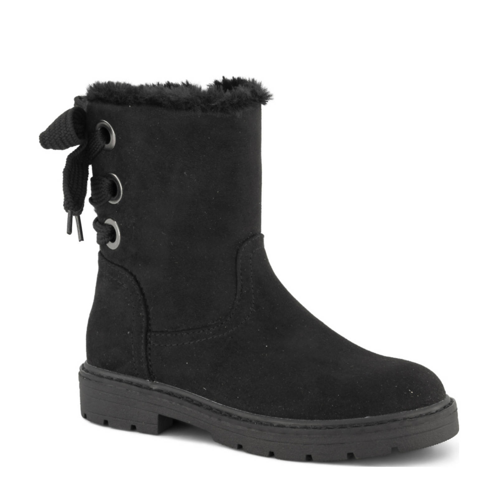 Graceland gevoerde enkelboots zwart