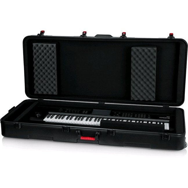 Gator Cases GTSA-KEY76D TSA keyboardkoffer voor 76-toetsen, diep, 130 x 51 x 20 cm