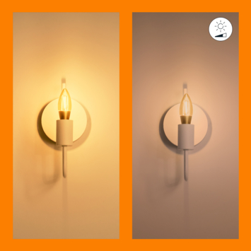 WiZ Connected LED kaars E14 25W filament gold koel tot warmwit licht dimbaar