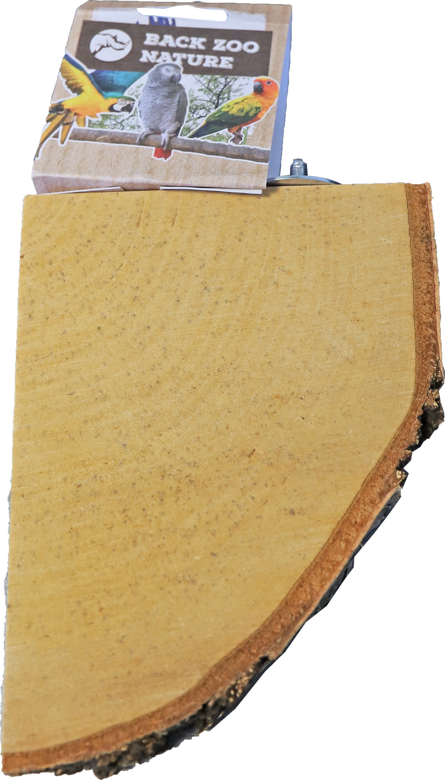 Back Zoo Nature rustplank boomschors 1/4 rond 13,2 x 26 x 4,5 cm