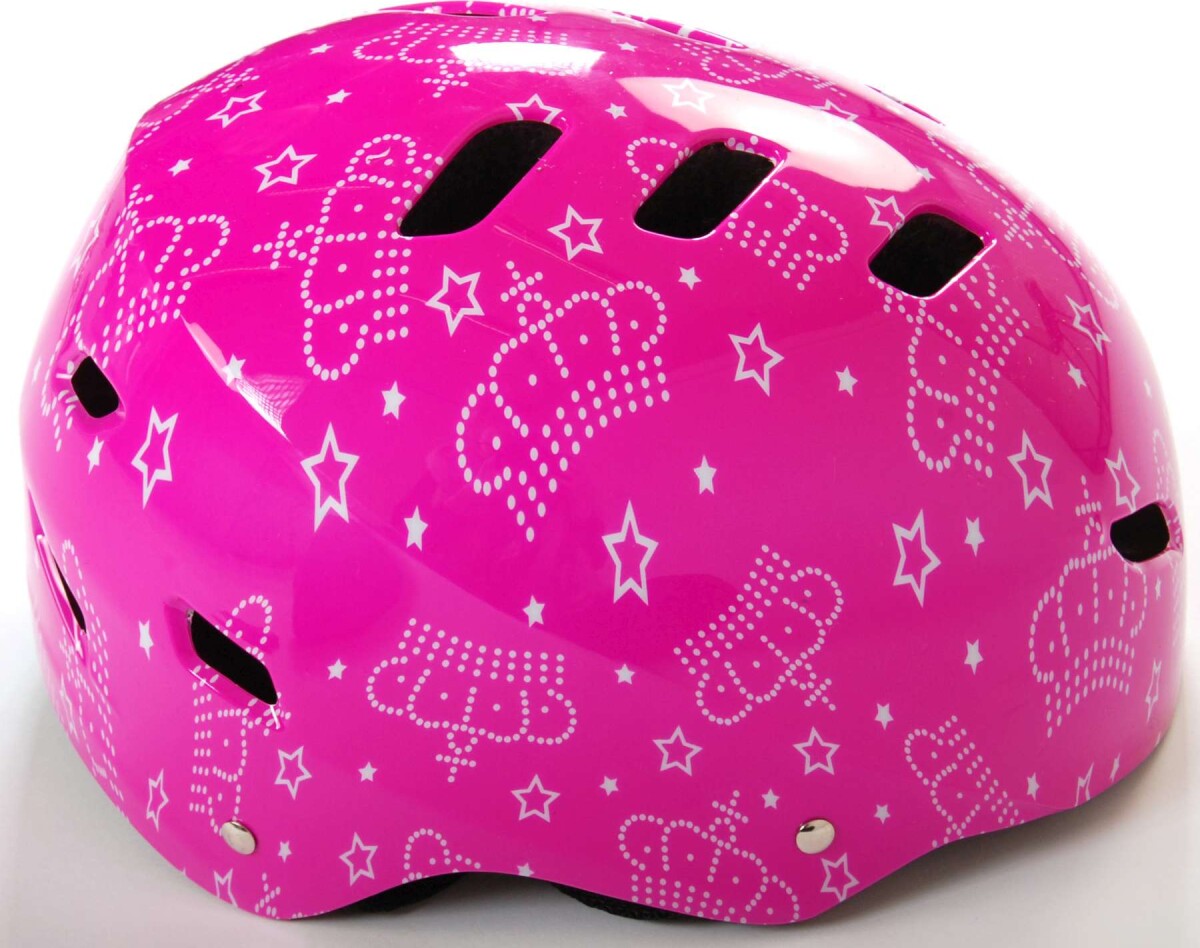 Pink Cykelhjelm - Queen - 55-57 CM - Volare
