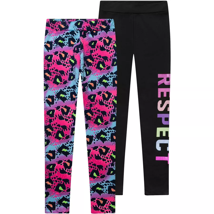 MINOTI 2er-Pack Leggings Schwarz