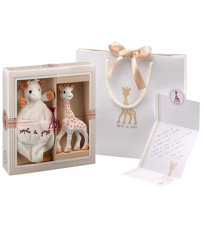 Sophie la Girafe Geschenkbox - Schmusetuch/Beißring