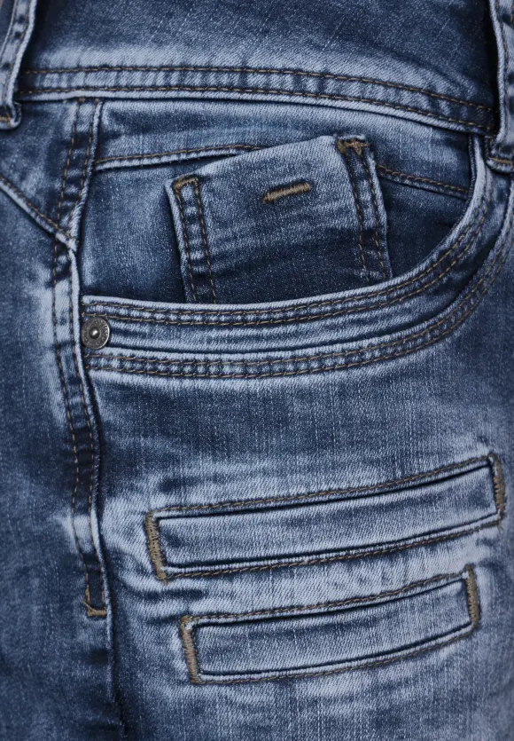 Casual Fit Jeans - heavy indigo wash