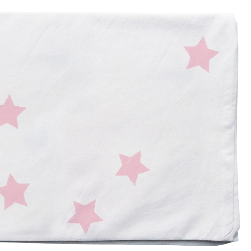 Duvetbezug 160 x 210 Sternen Rosé