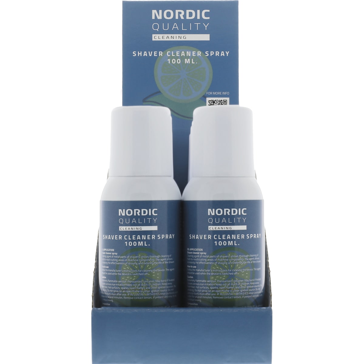 Nordic Quality rensespray til barbermaskin NQ352799