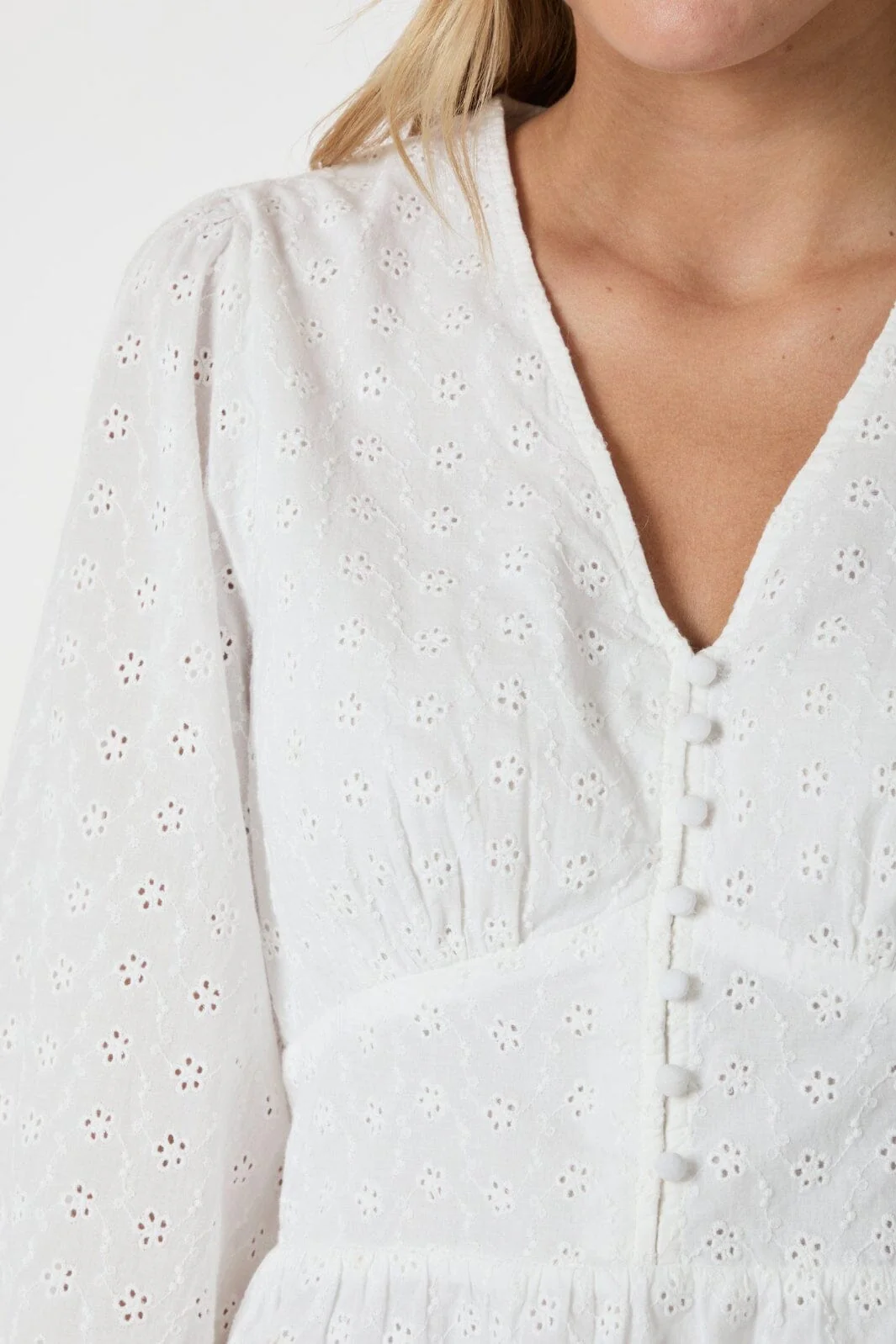 Neo Noir Neroni Embroidery Blouse 166019