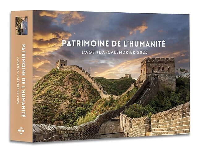 HUGO IMAGE - AGENDA CALENDRIER PATRIMOINE DE L HUMANITE 2025
