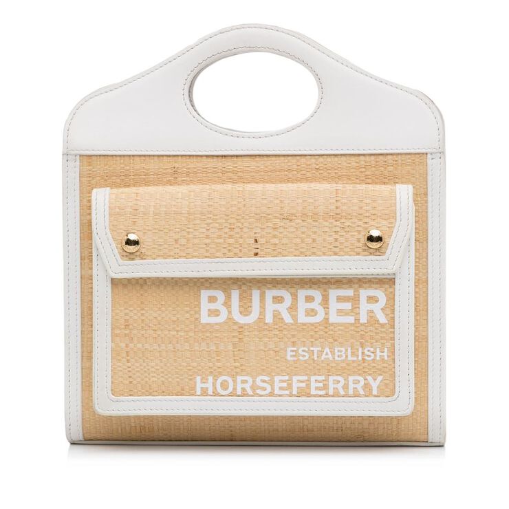 Burberry Vintage Burberry Handbag Beige