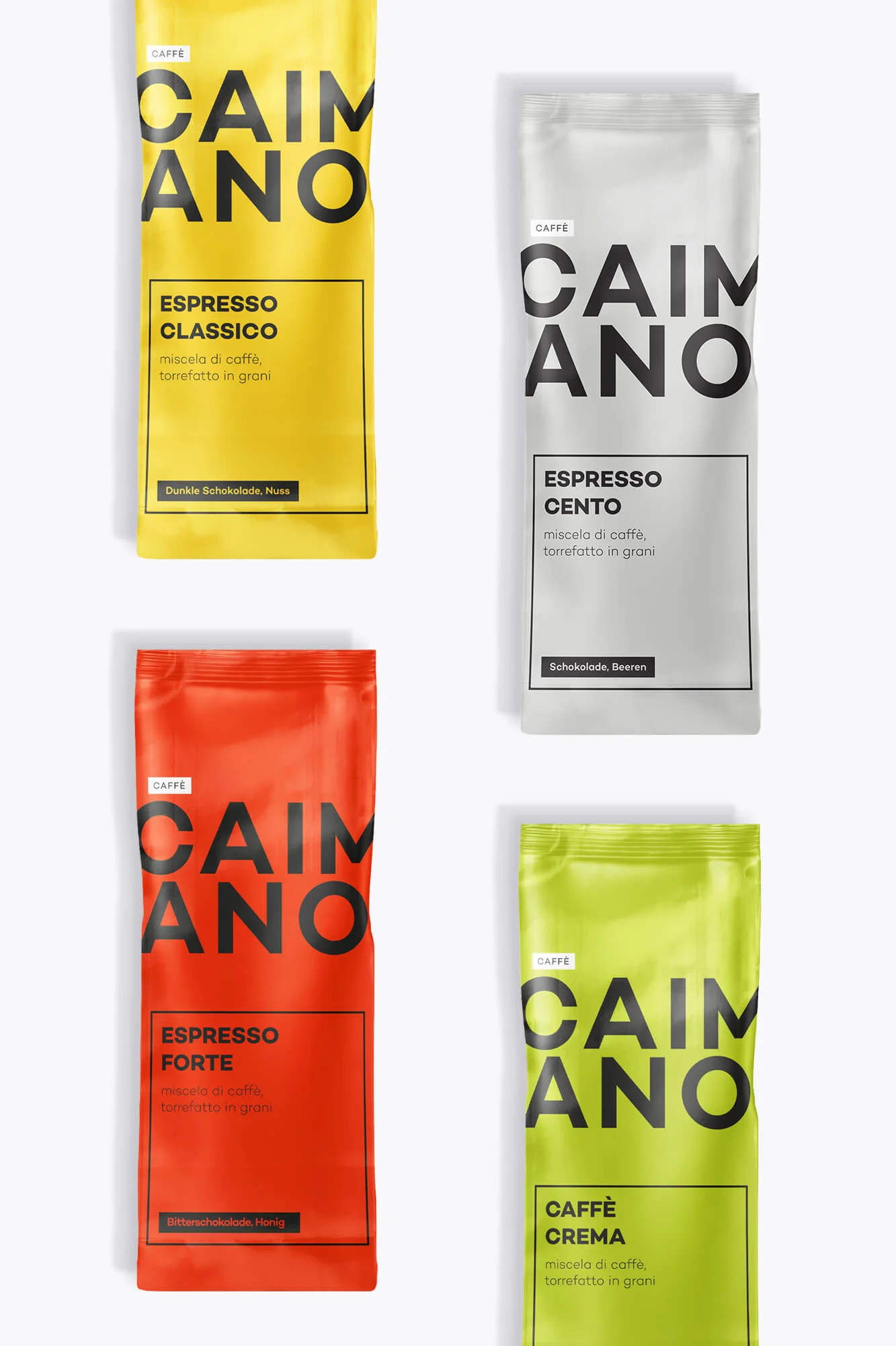 Caffè Caimano Probierpaket 1kg