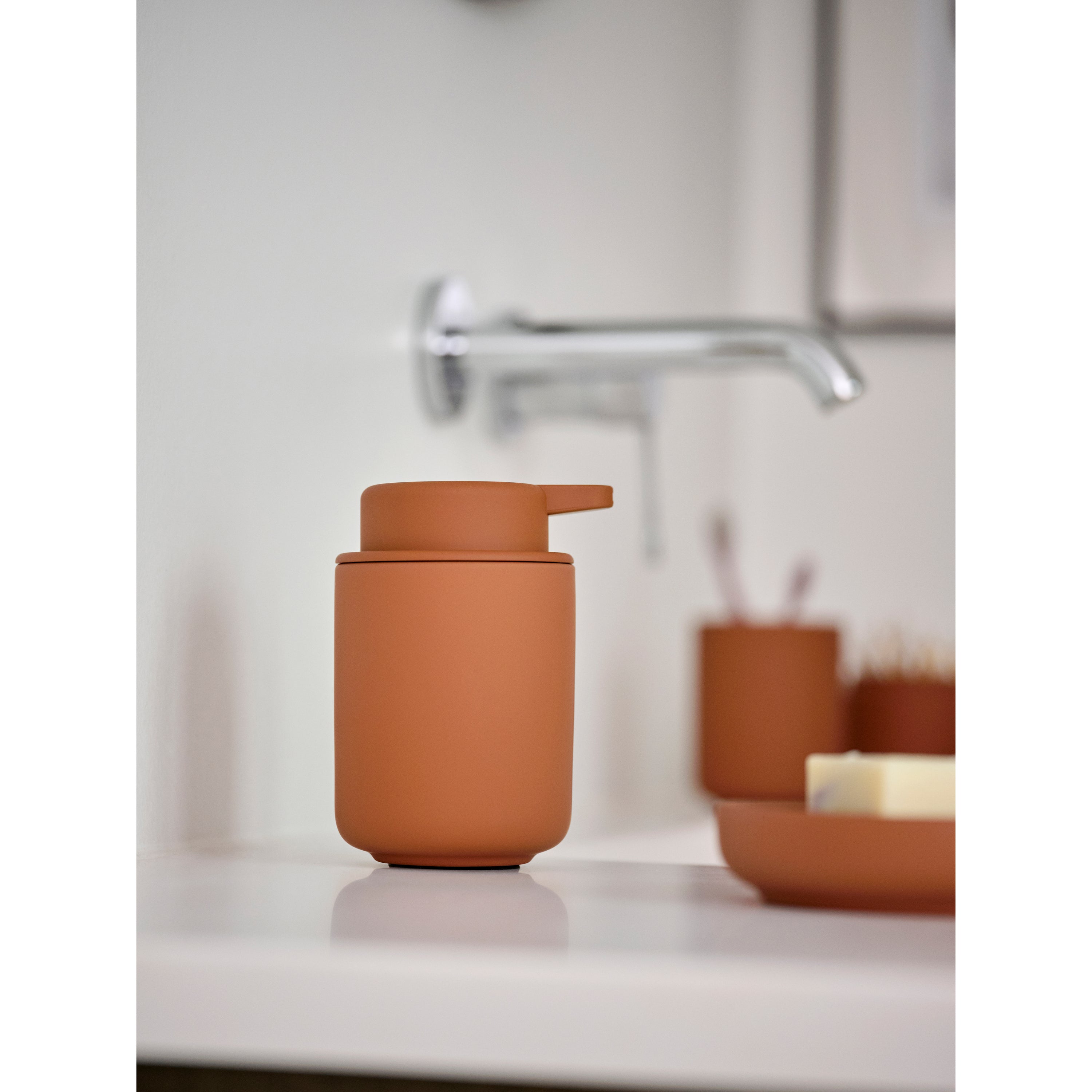 Zone Denmark Ume Tandenborstelbeker - Terracotta
