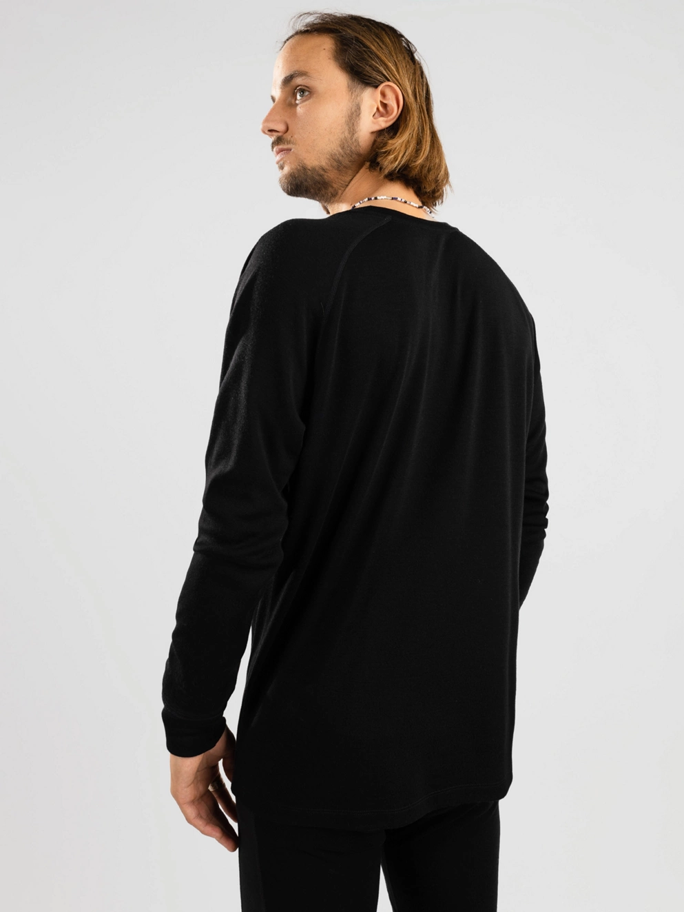 Woolf Merino Tuv Base Layer Top black